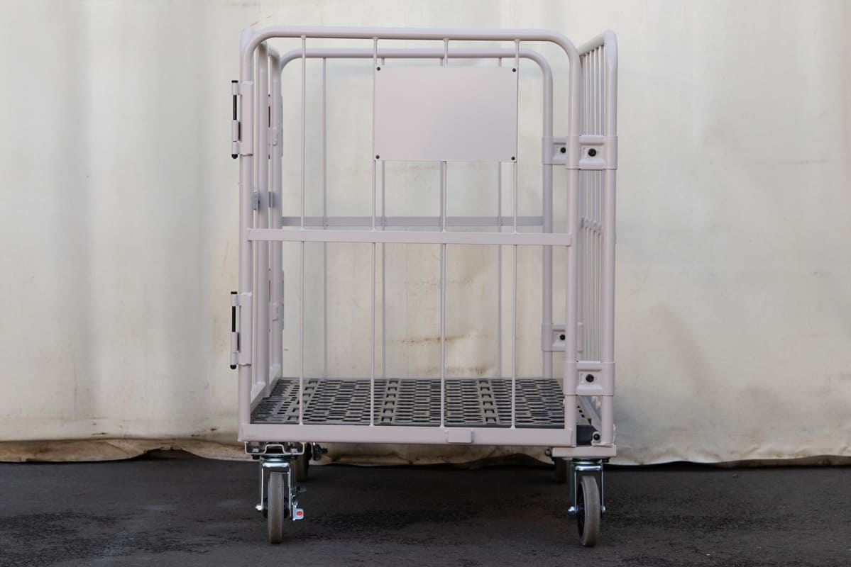 天使のカゴ台車BIG 観音扉付き 画像08