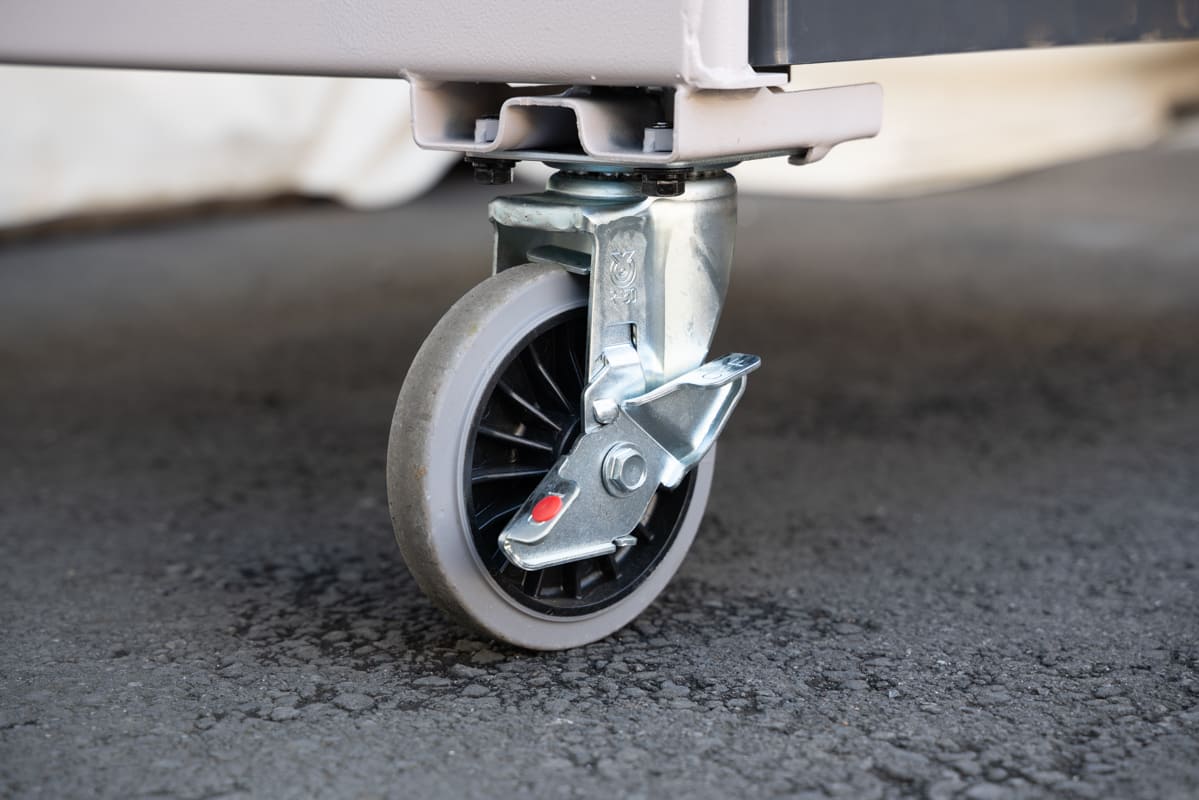 天使のカゴ台車BIG 観音扉付き 画像14