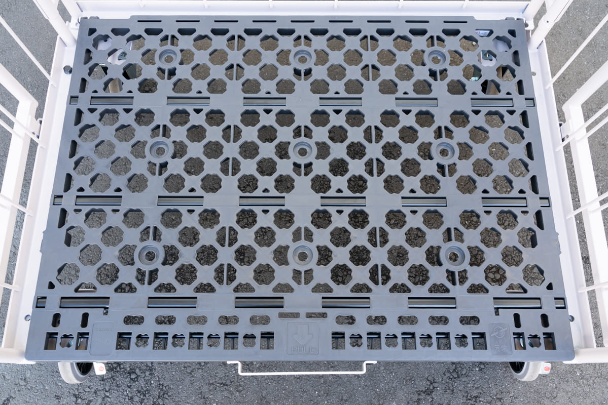 天使のカゴ台車BIG 観音扉付き 画像15