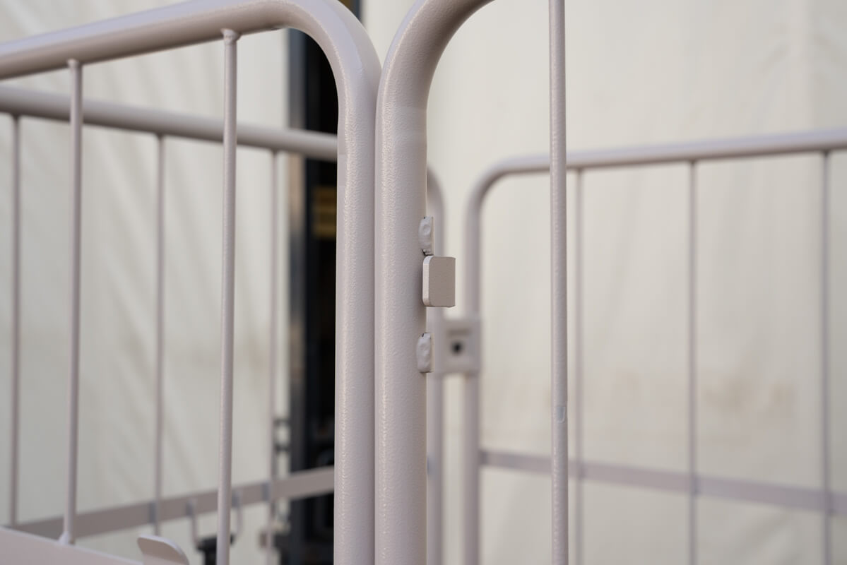 上下観音扉付きカゴ台車 画像14