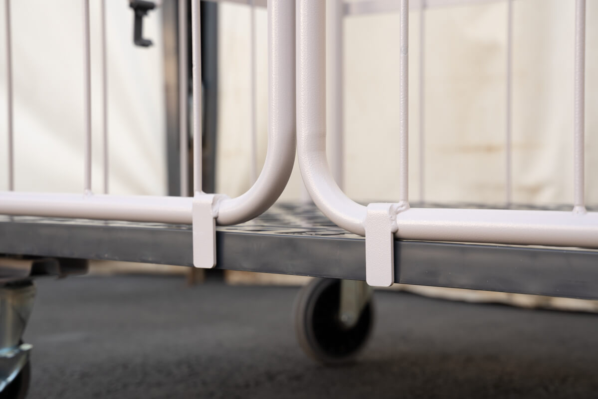 上下観音扉付きカゴ台車 画像17