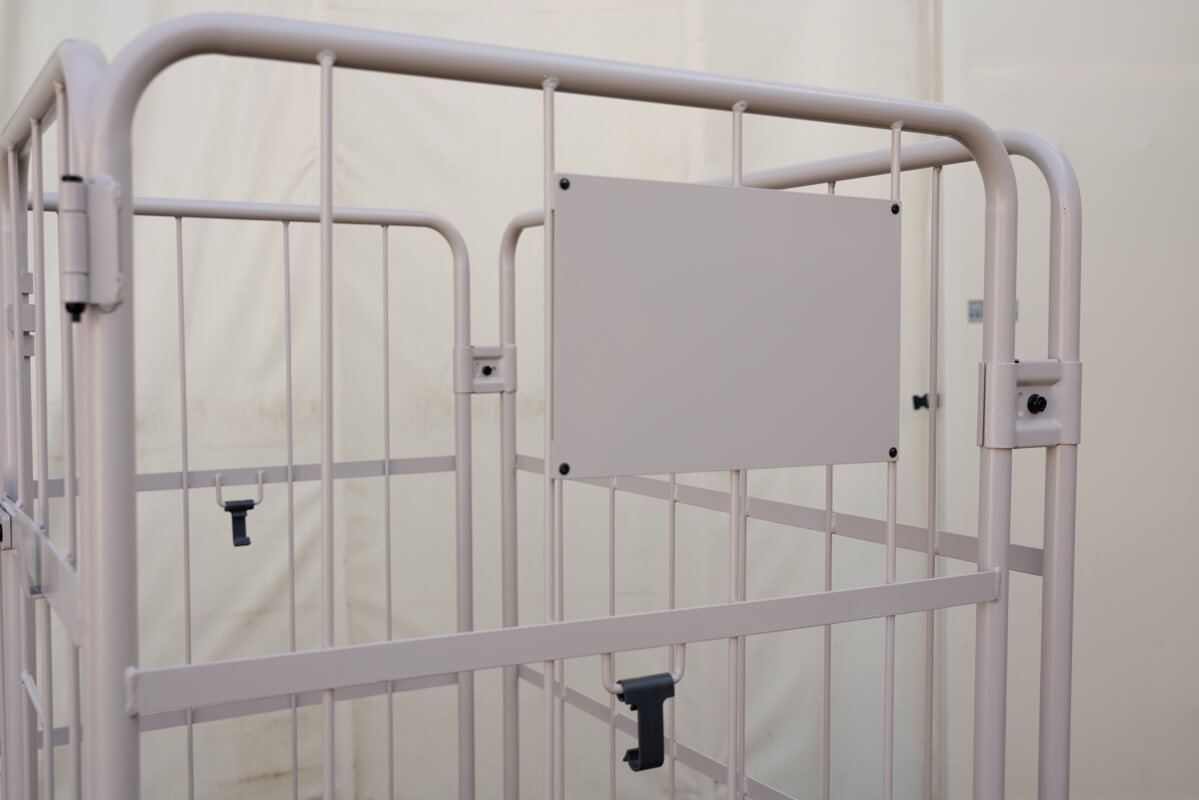 上下観音扉付きカゴ台車 画像18